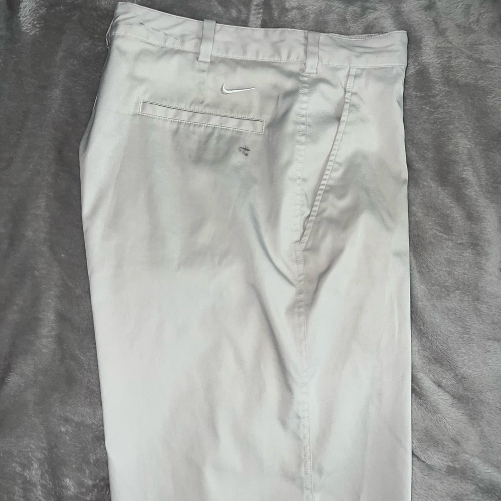 Nike Men's white golf shorts